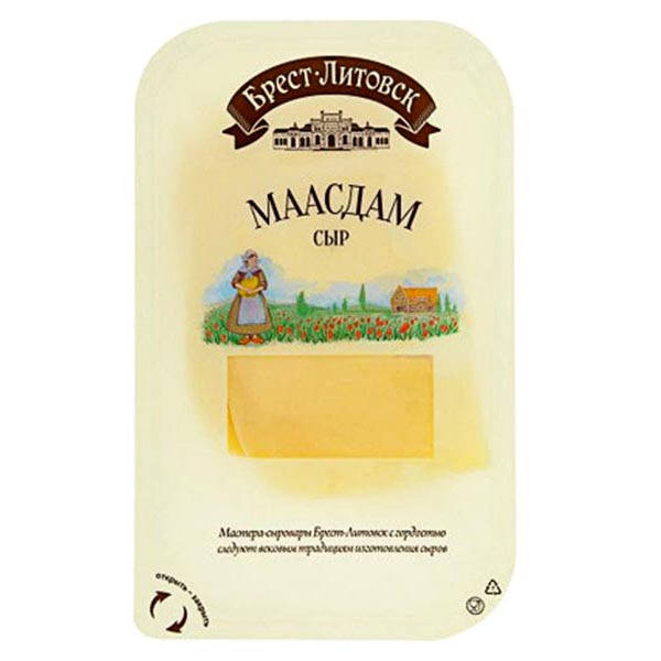 Sliced Cheese Maasdam 45% – 4.59 oz (130gr)